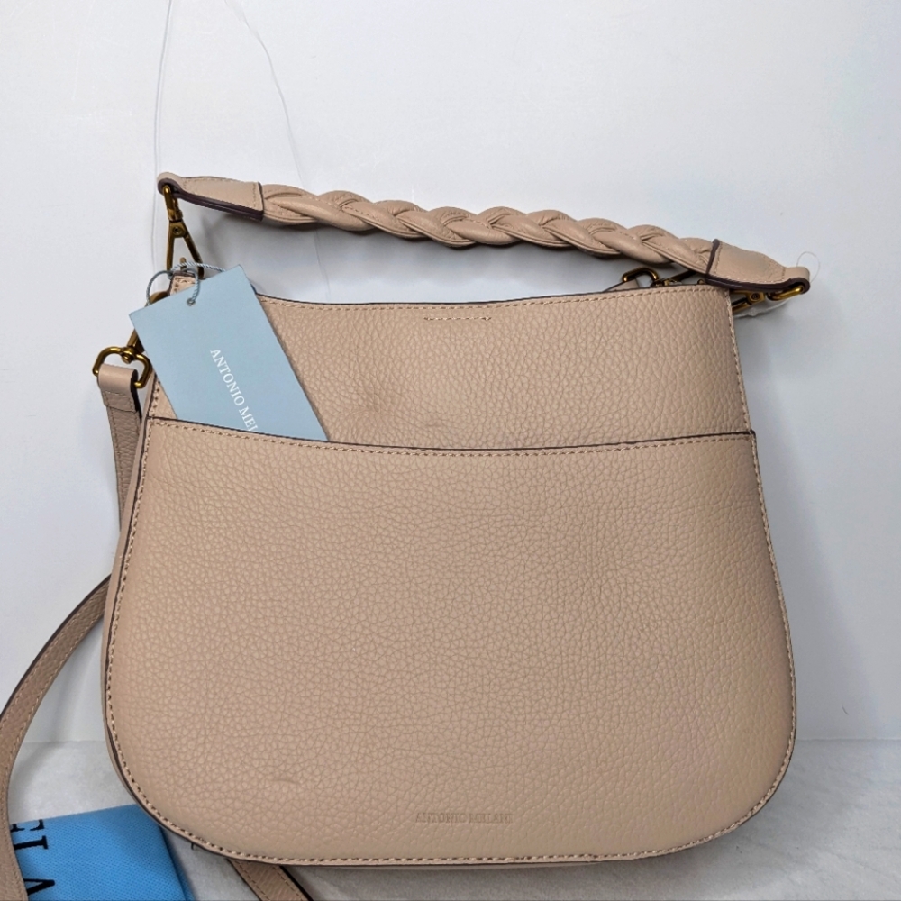 ANTONIO MELANI Callie Leather Crossbody Bag